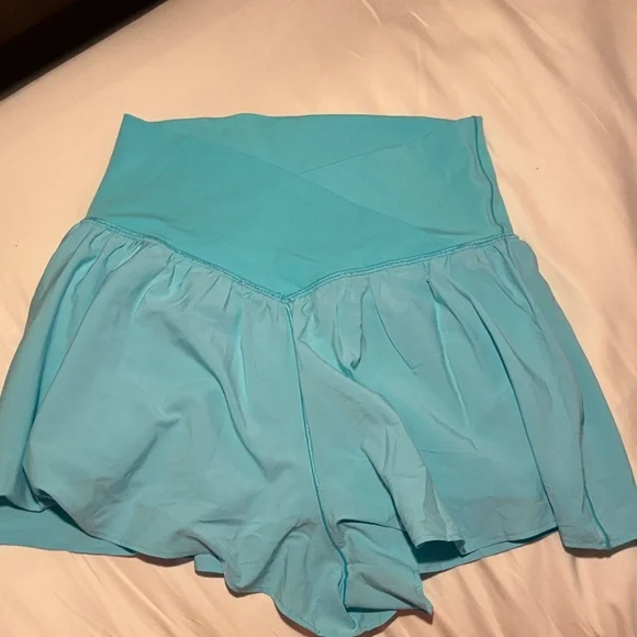 Aerie Turquoise Strappy Top and Skirt Set - Picture 4 of 7